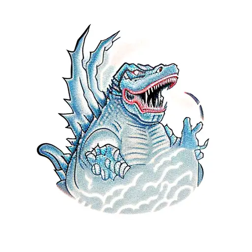 Charizrd Fighting Godzilla