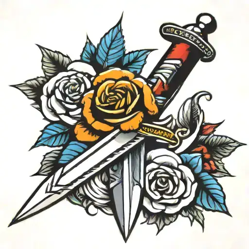 American Traditional Dagger