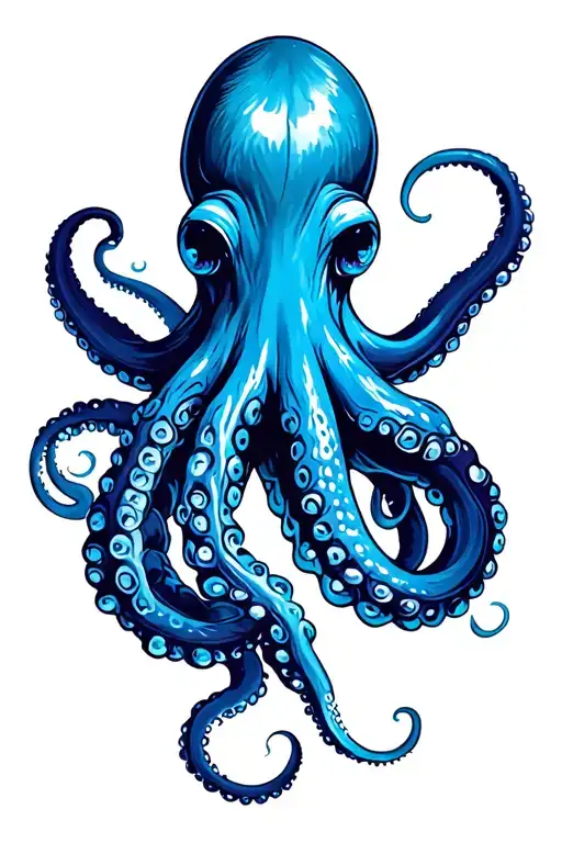 Octopus Wrapping Its Tentacles