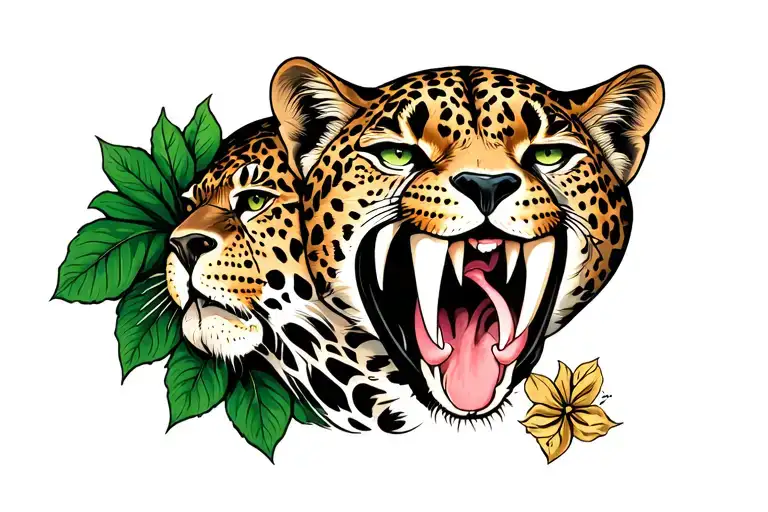Irish Tooth Holding A Leopard