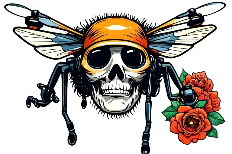 Drone With A Face