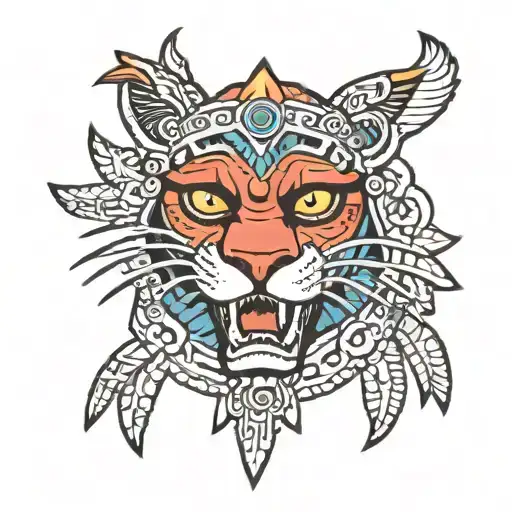 Aztec Jaguar Warrior