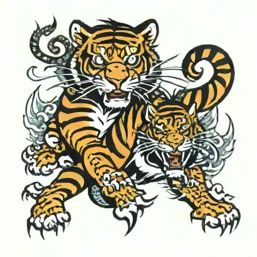 Tiger And Dragon