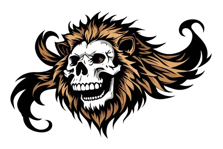 Fractured Skull Lion Head