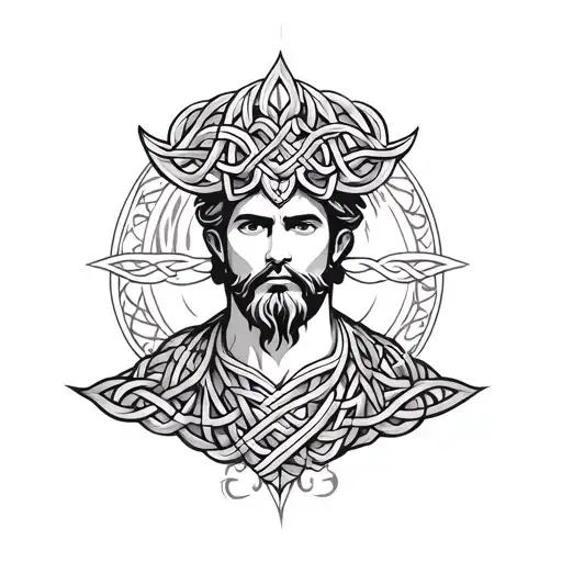 Celtic God Dian Cecht