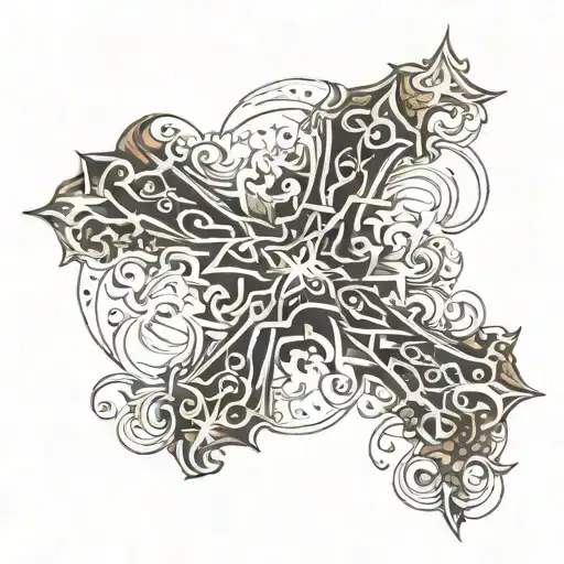 Fractal Christian Cross