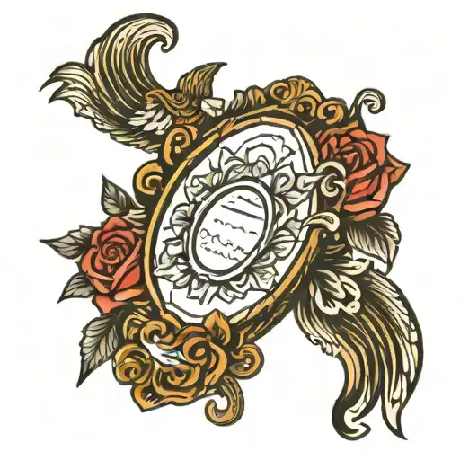 Mirror Reflecting Self Love