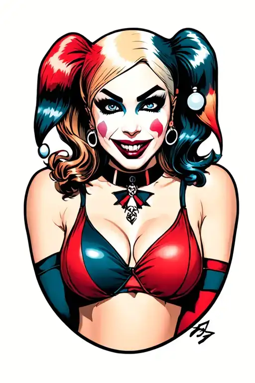 Harley Quinn 90S Cartoon Character