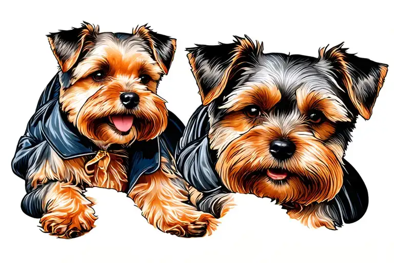 Kontur Elvis Presley Fineline Border Terrier Dog Canon R7