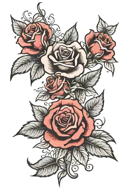 Gotic Rose Blooming Flower