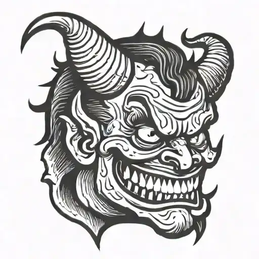 Devil Smiling