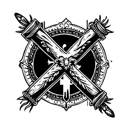 Nail Cross Made
