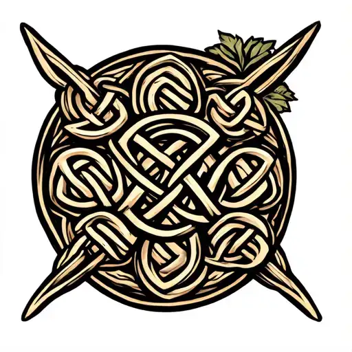 Celtic Father Knot Family