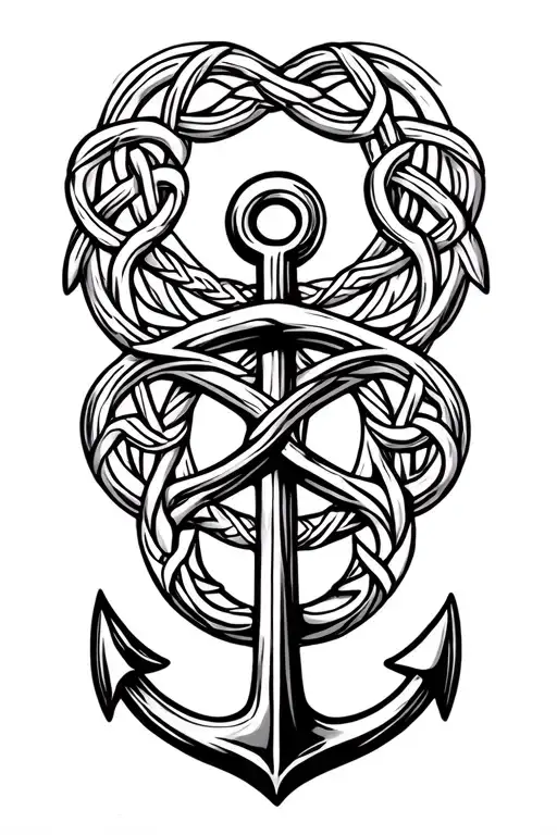 Celtic Knot Father Anchor