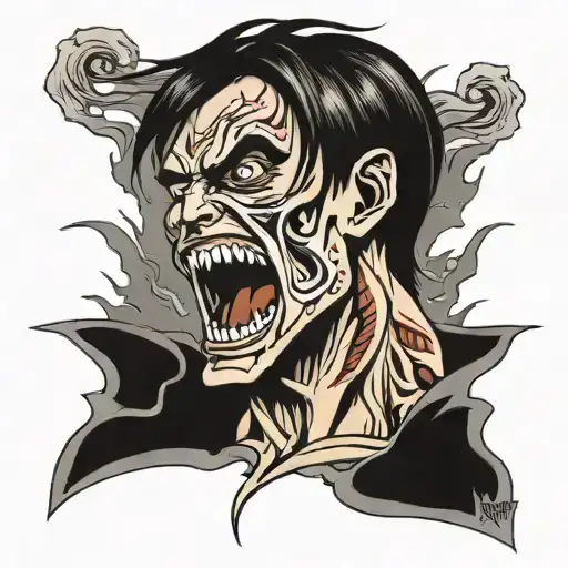 Titan Screaming Eren Yeager