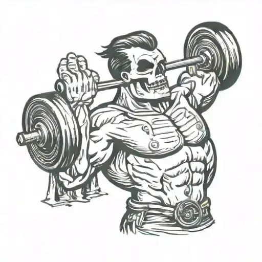 Phantom Lifting Weights With Determination