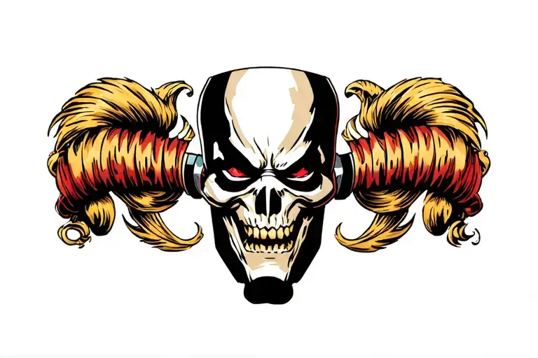 Comic Style Illustration Featuring Bane