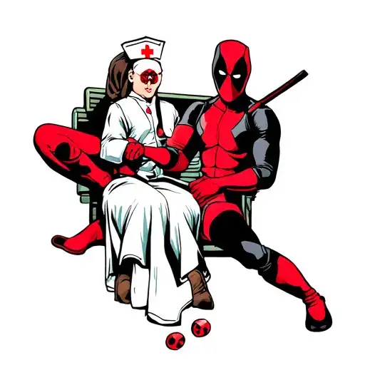 Deadpool Fucking A Nurse
