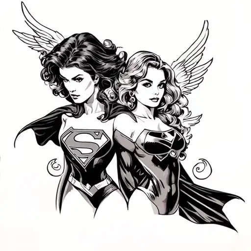 Supergirl And Lena Luthor