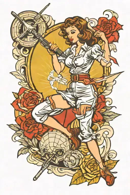 Pinup Girl Special Forces
