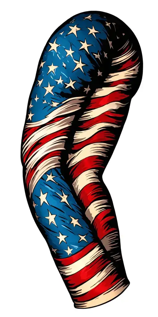 Patriotic Arm Sleeve