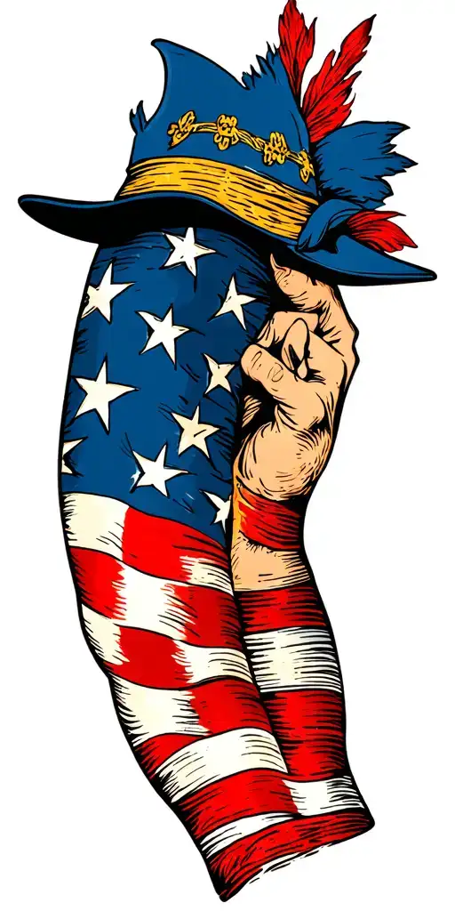 Patriotic Arm Sleeve