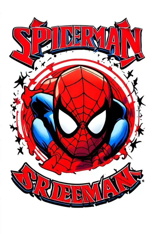 Spiderman Logo Back And What