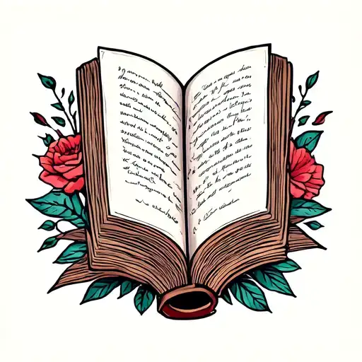 Book Open Simple Design