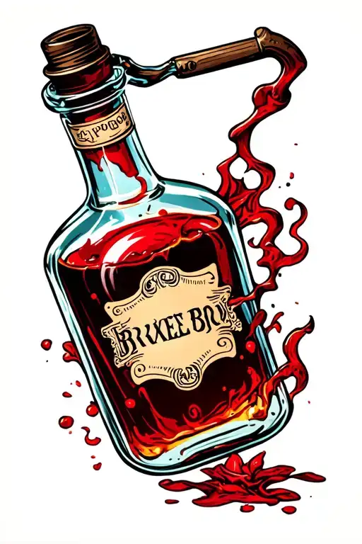 Broken Poison Bottle