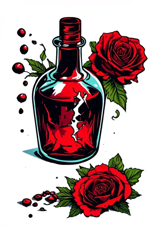 Broken Poison Bottle
