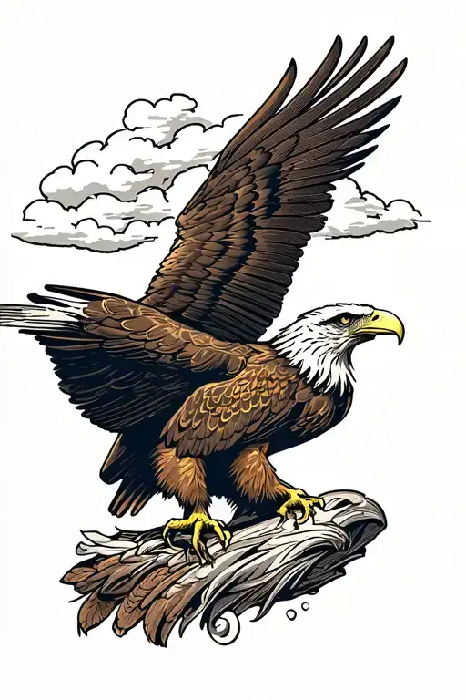 Eagle Perched
