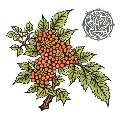 Rowan Celtic Tree