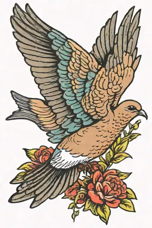 Old School Mourning Dove