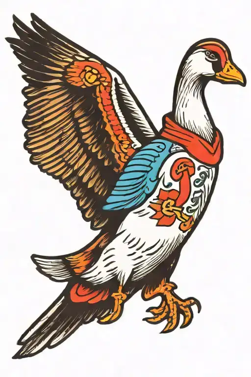 Old School Goose