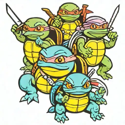 Teenage Mutant Ninja Squirtles