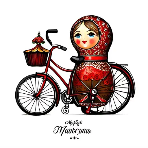 Kremlin Matryoshka Bicycle