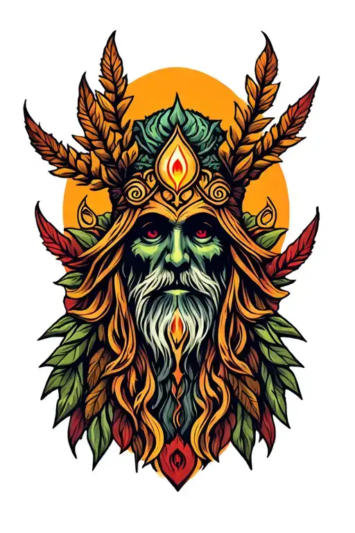 Fantasy Druid Symbol