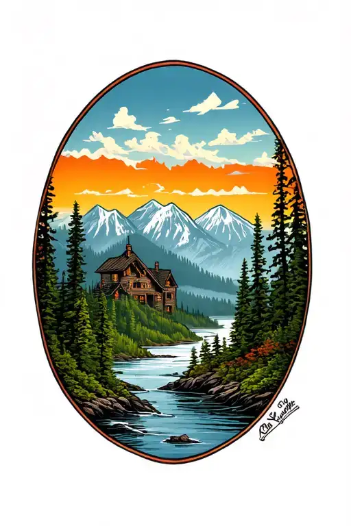 Canadian Landscape Merging