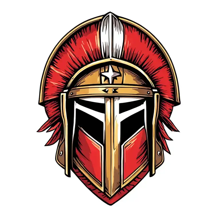 Helmets Spartan Helmet Hanging