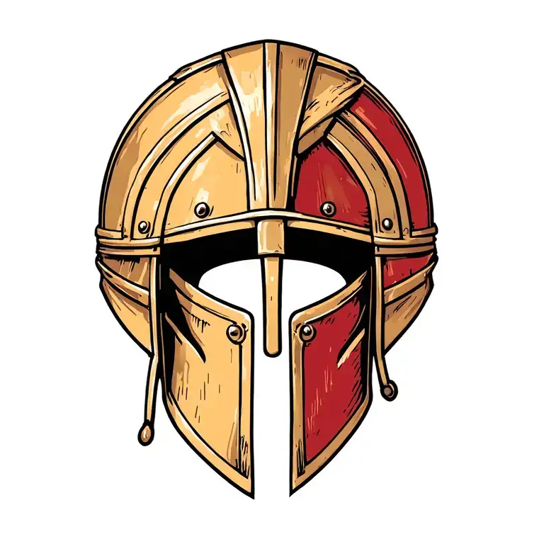 Helmets Spartan Helmet Hanging Himself