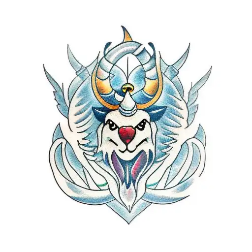 Griffin With Capricorn