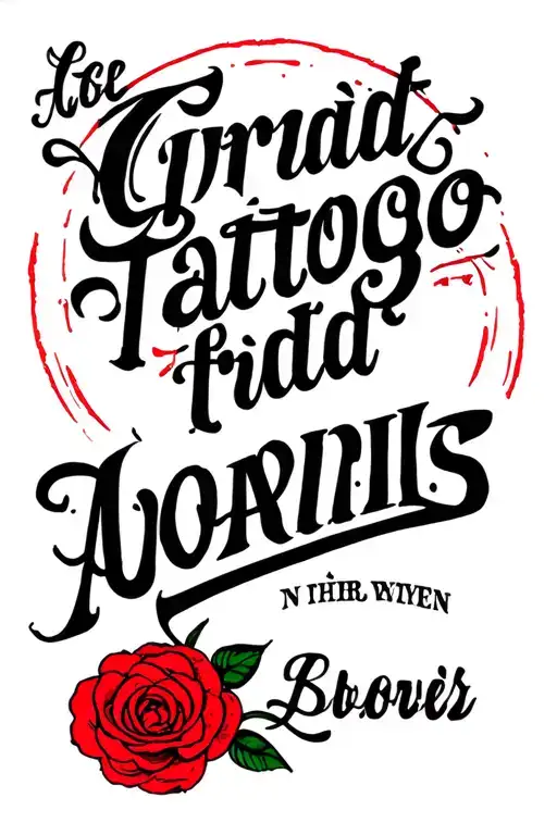 Black Circle Lyrics With Red