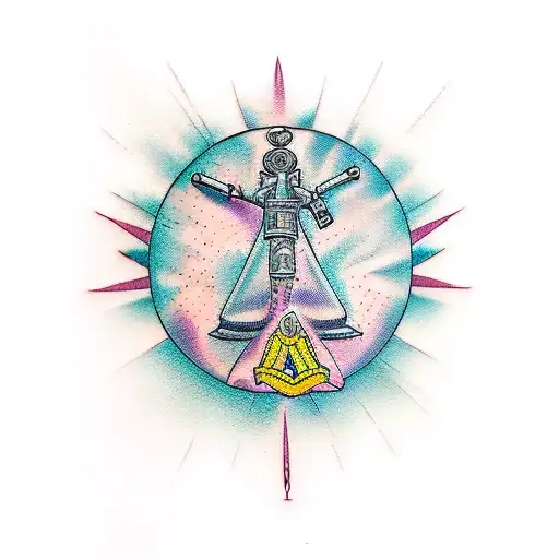 The Word Faith In Pink Water Color