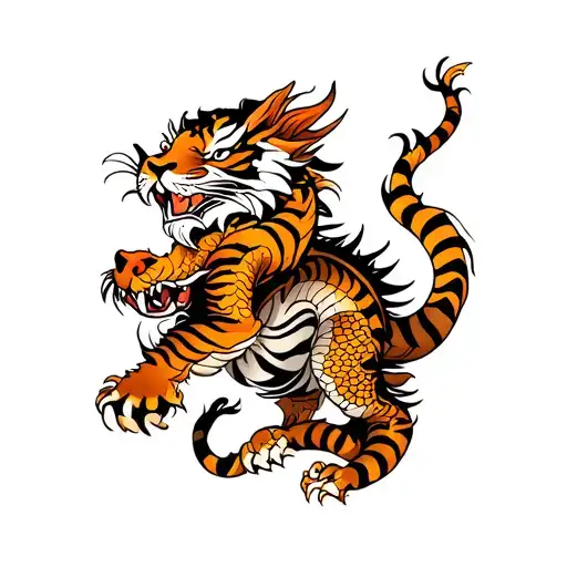 Dragon And Tiger