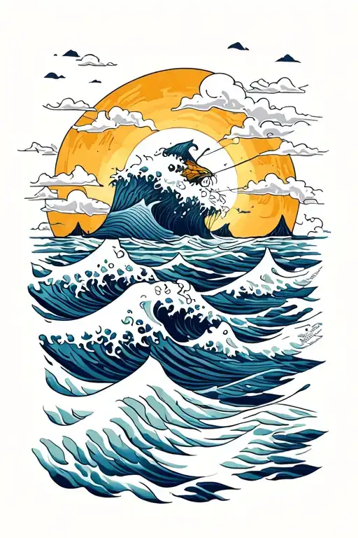 Background And Waves