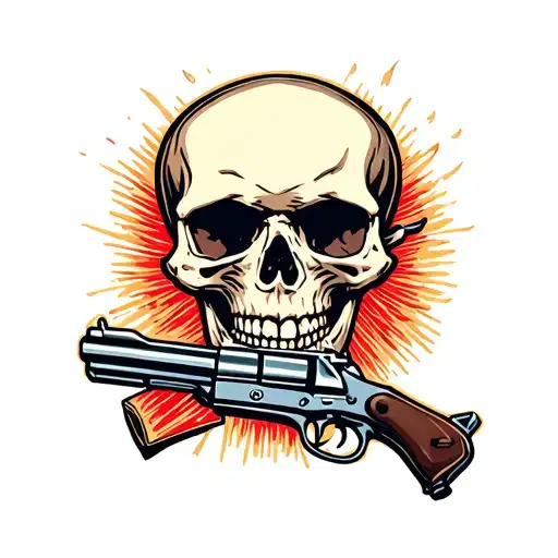 Skulls And Guns And End Of World