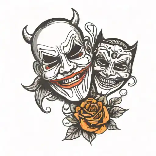 Laugh Now Cry Later Mask