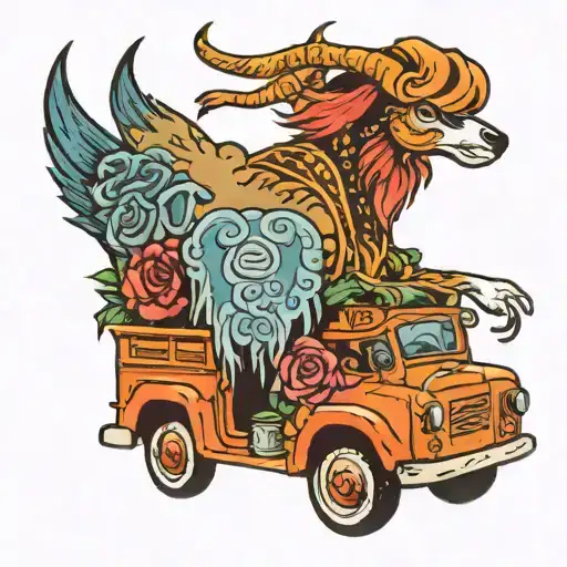 Old Gazelle Truck