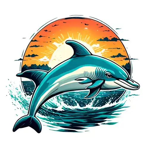 Dolphins Jumping Dolphin