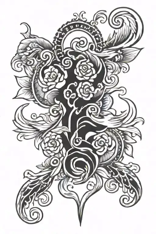 Lower-back-tattoo